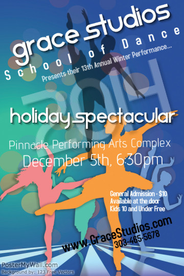 Holiday Spectacular 2014 Poster
