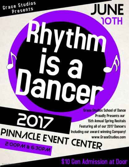 Rhythm Is A Dancer Poster
