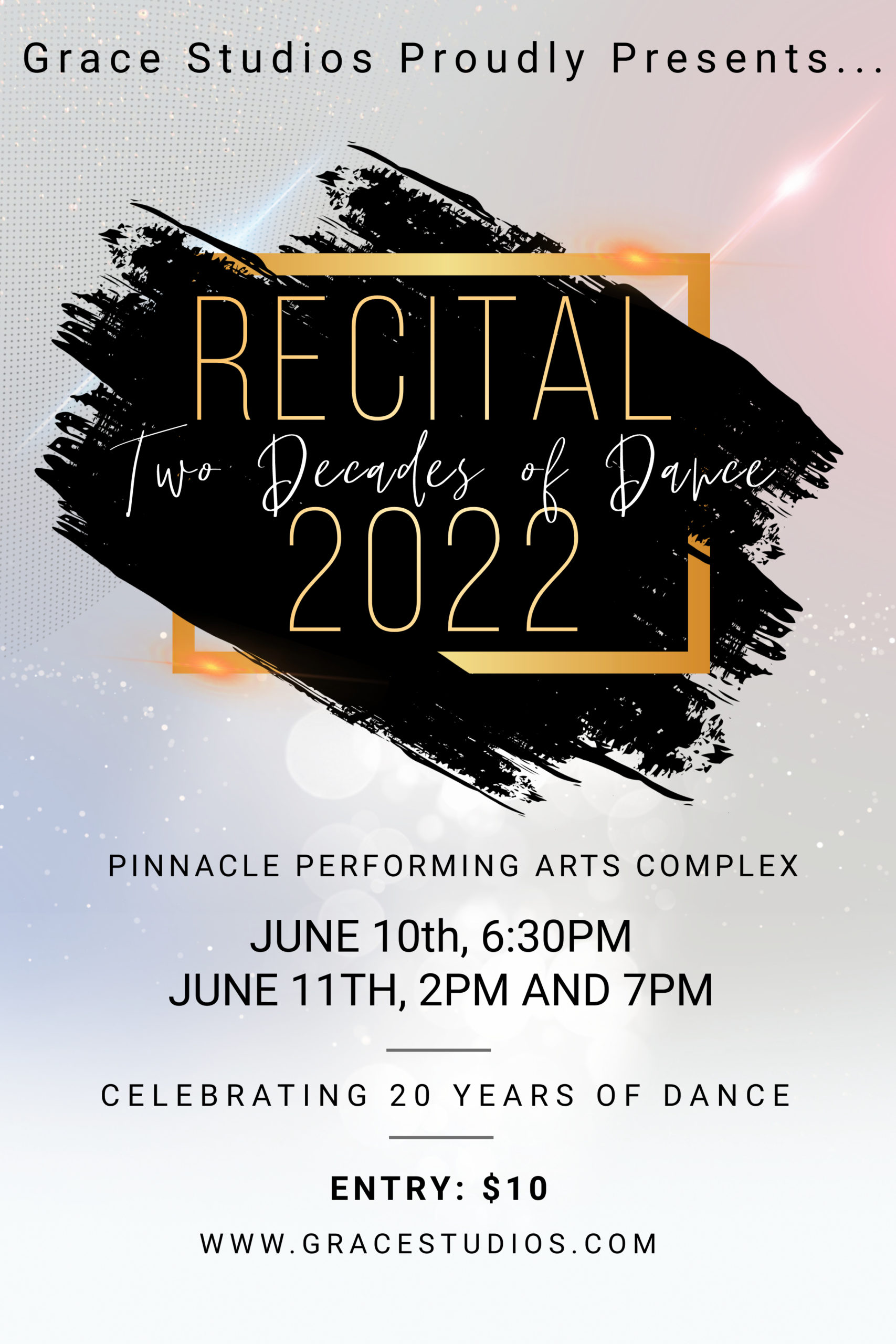 Grace Studios Celebrating Life Through Dance For The Past 20 Years